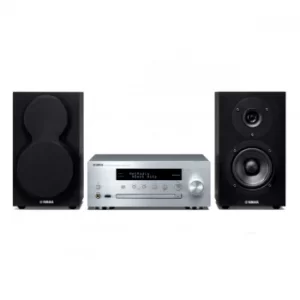 Yamaha MCR-N470D MusicCast Audio System, Silver