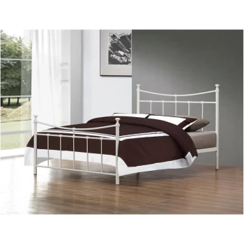 Birlea - Emily Cream Metal Bed Frame 4ft Small Double 120 cm