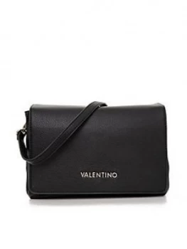 Valentino By Mario Valentino Flauto Flap Over Shoulder Bag - Black