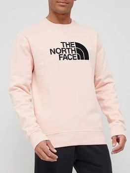 The North Face Drew Peak Crew Neck Sweat - Pink, Size XL, Men