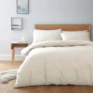 Linea Egyptian 200 Thread Count Fitted Sheet - White