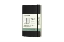Moleskine 2022 18-Month Weekly Pocket Softcover Notebook : Black