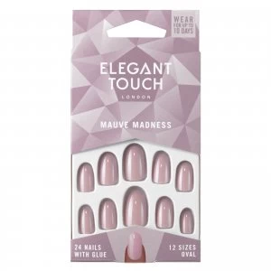 Elegant Touch Mauve Madness Nails