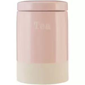 Jura Pink Tea Canister - Premier Housewares
