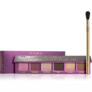 Sigma Beauty Magnifique Eyeshadow Palette Eyeshadow Palette (with Brush)