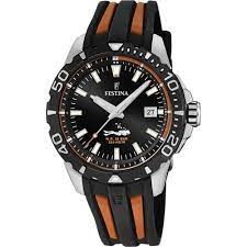 Festina Black and Two Tone 'Divers Watch' Watch - f20462/3