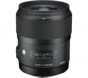 Sigma 35mm f/1.4 DG HSM A Standard Prime Lens for Nikon