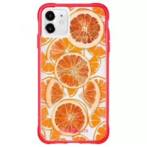iPhone 11 Tough Juice Citrus Orange Case
