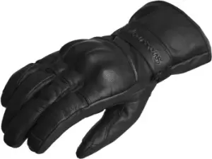 Halvarssons Noren Motorcycle Gloves, black, Size S M, black, Size S M