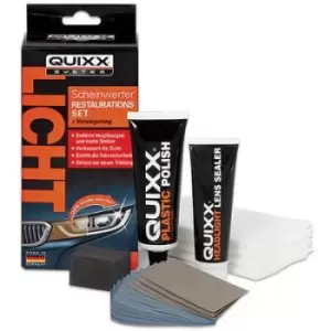 QUIXX SYSTEM 00084 Headlight lens refresher kit 1 Set