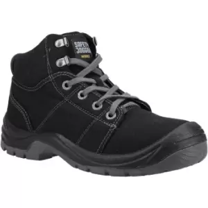 Mens Desert Safety Boots (11 UK) (Black/Dark Grey) - Safety Jogger