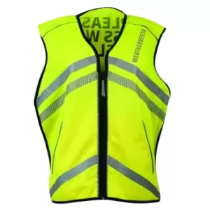 Weatherbeeta Unisex Adult Please Pass Wide And Slow Reflective Vest (S) (Hi Vis Yellow)