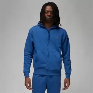 Air Jordan Essentials Mens Full-Zip Fleece Hoodie - Blue