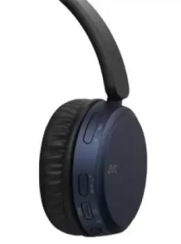 JVC Noise Cancelling Headphones Very Good - Blue - Bluetooth
