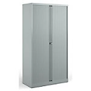 Bisley Tambour Cupboard DST78S Silver 1,000 x 470 x 1,985 mm