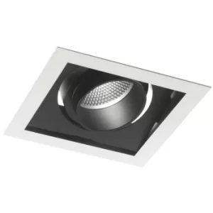 Fan Europe APOLLO LED Recessed Adjustable Downlight Black 3600lm 3000K 18.8x18.8x12cm