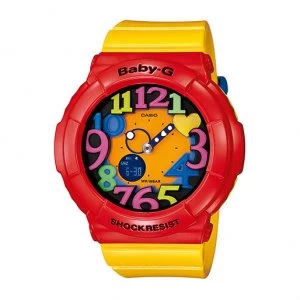 Casio Baby-G Standard Analog-Digital Watch BGA-131-4B5 - Red Yellow