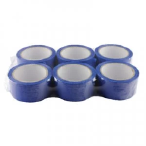Ambassador Blue Polypropylene Tape 50mm x 66m Pack of 6 APPBL480066-LN