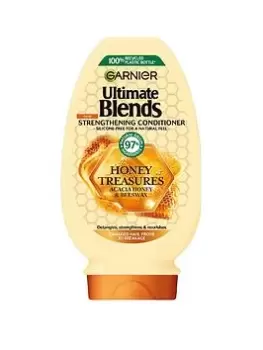 Garnier Garnier Ultimate Blends Honey Treasures Strengthening Vegan Conditioner For Damaged Hair Enriched With Acacia Honey & Beeswax 400Ml