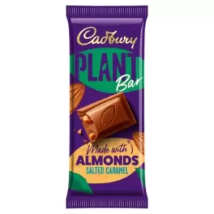 Cadbury Vegan Plant Salted Caramel Chocolate Bar, 90g