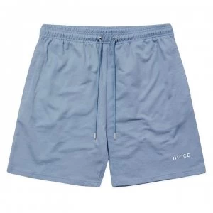 Nicce Taro Shorts Mens - Blue Mirage