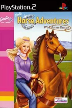 Barbie Horse Adventures Wild Horse Rescue PS2 Game