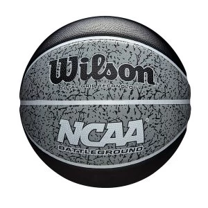 Wilson NCAA Battleground Basketball Black/Grey - Size 7