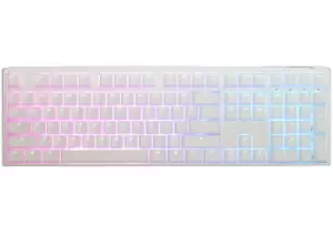 Ducky One 3 Classic Pure White keyboard USB German