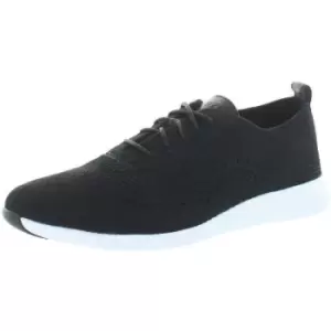 Cole Haan Womens/Ladies 2.Zerogrand Leather Trim Stitchlite Oxford Shoes (4 UK) (Black/Optic White)