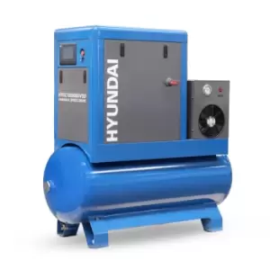 Hyundai 10hp 500L Permanent Magnet Screw Air Compressor with Dryer and Variable Speed Drive HYSC100500DVSD
