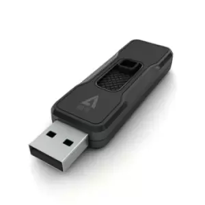 V7 16GB USB 2.0 Flash Drive - With Retractable USB connector