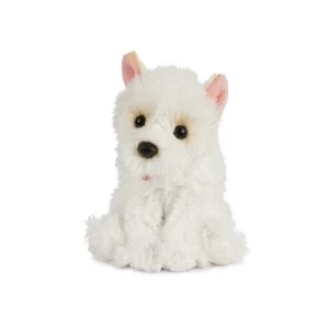 Living Nature Soft Toy - Plush West Highland Terrier Puppy (16cm)