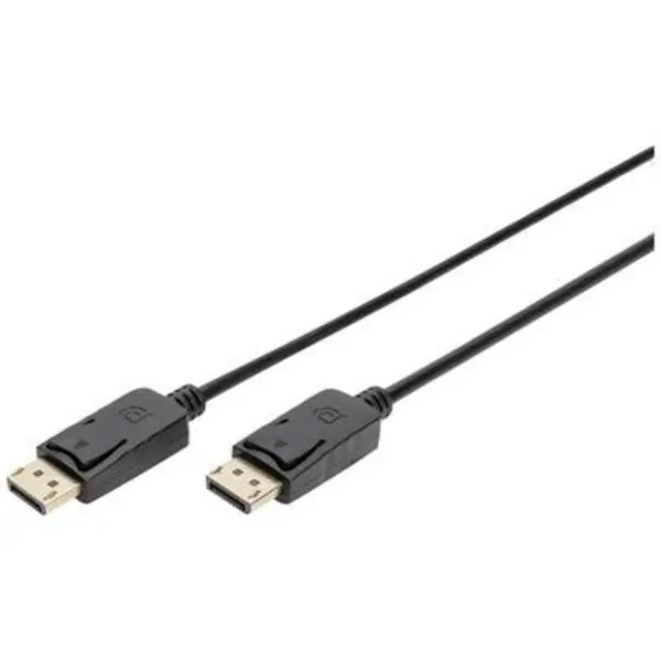 Digitus DisplayPort Cable DisplayPort plug, DisplayPort plug 3m Black AK-340103-030-S DisplayPort cable AK-340103-030-S