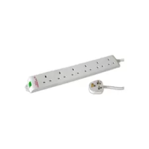 Tacima 6 Way Surge Protection 5m Mains Extension Lead
