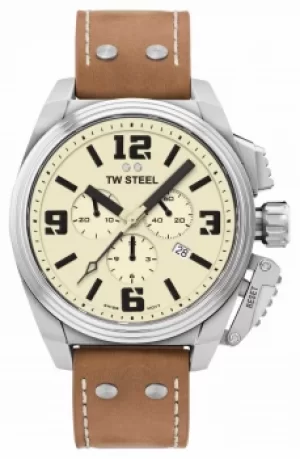 TW Steel Canteen Chronograph Cream Dial TW1010 Watch
