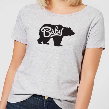 Baby Bear Womens T-Shirt - Grey - 3XL