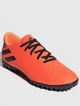 Adidas Mens Nemeziz 19.4 Astro Turf Football Boot, Red/Black, Size 8, Men