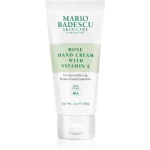 Mario Badescu Rose Hand Cream nourishing hand cream with vitamin E 85 g