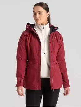 Craghoppers Caldbeck Jacket - Red, Size 16, Women