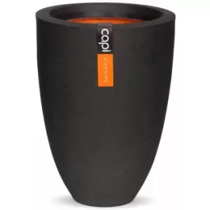 Capi - Vase Urban Smooth Elegant Low 26x36cm Black KBL781 Black