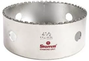 Starrett Diamond Coated Hole Saw 114mm