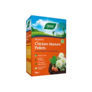Organic Chicken Manure Pellets 5kg - Westland
