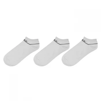 DKNY 3 Pack Jefferson Liner Socks Mens - White