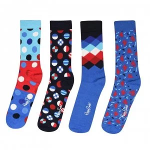 Happy Socks 4 Pack Dot Socks - Multi