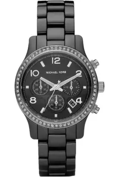 Ladies Michael Kors Ceramic Chronograph Watch MK5470