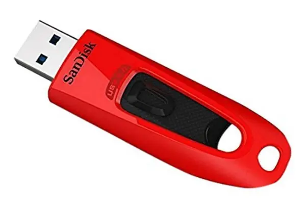 SanDisk Ultra 32GB USB 3.0 Flash Stick Pen Memory Drive - Red