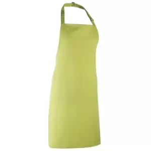 Premier Colours Bib Apron / Workwear (Pack of 2) (One Size) (Lime)
