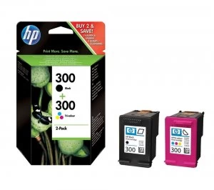 HP 300 Black and Tri Colour Ink Cartridge