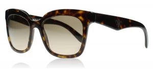 Prada Triangle Sunglasses Tortoise 2AU3D0 53mm