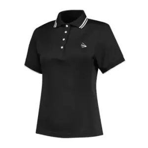 Dunlop Club Polo Shirt Womens - Black
